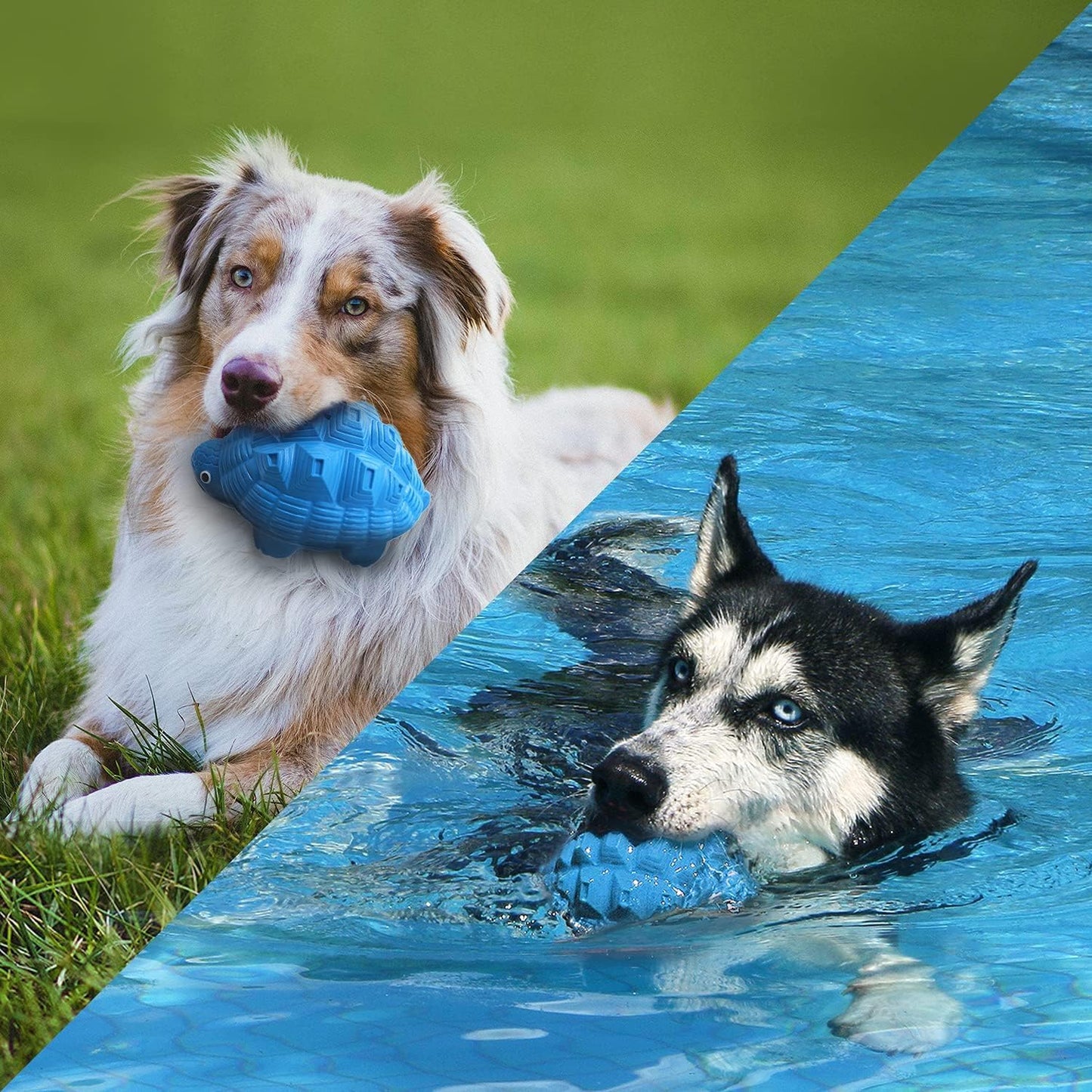 Dog Squeaky Chew Toys - Indestructible & Tough for Aggressive Chewers, Durable Toy for All Breeds, Chew Toys to Keep Them Busy