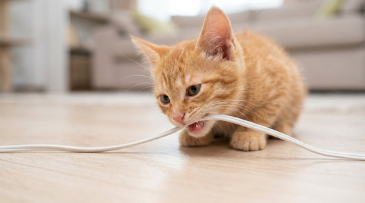 How to Stop Your Cat from Chewing on Electrical Cords and Wires