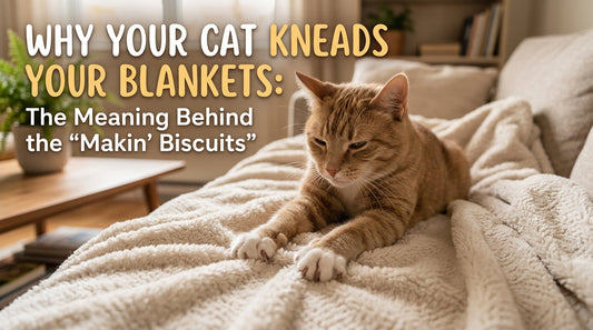 Why Your Cat Kneads Your Blankets: The Meaning Behind the "Makin' Biscuits"