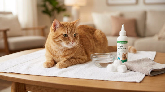 How to Safely Clean Your Cat’s Ears and Paws at Home