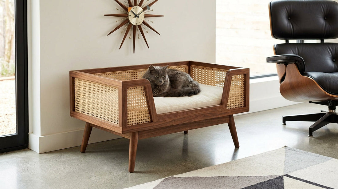 Modern Cat Bed Styles That Complement Mid-Century Interior Design
