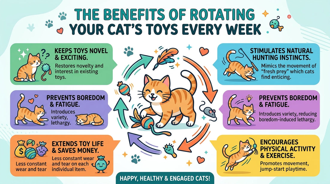 The Benefits of Rotating Your Cat’s Toys Every Week