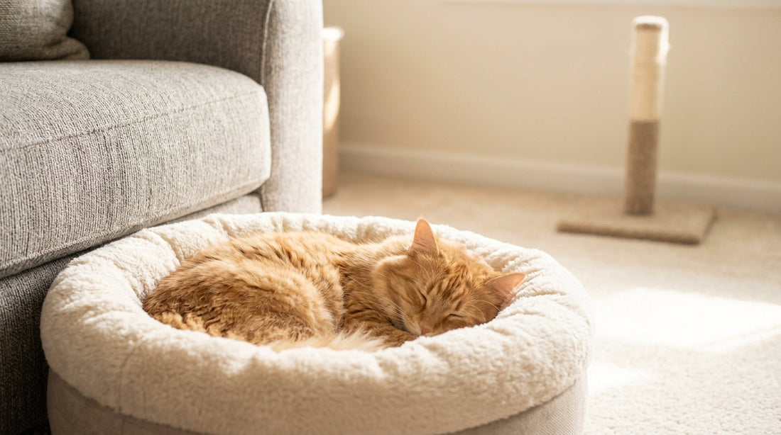 Why Your Cat Needs a Scratching Post Near Their Favorite Sleeping Spot