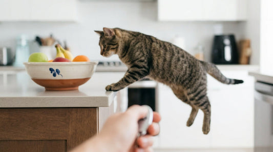 How to Use Clicker Training to Stop Your Cat from Jumping on Counters