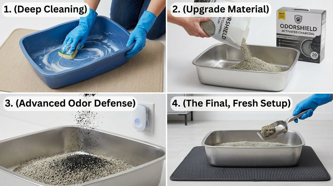 How to Refresh Your Cat’s Litter Setup to Eliminate Odors Instantly