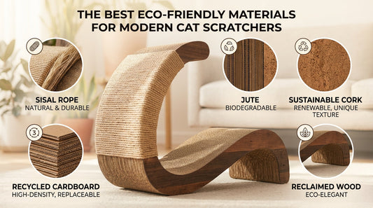 The Best Eco-Friendly Materials for Modern Cat Scratchers