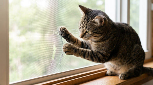 How to Prevent Your Cat from Scratching Your Window Screens