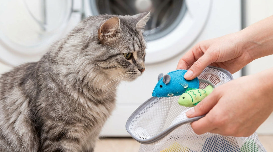 How to Deep Clean Your Cat's Soft Toys Without Destroying Them