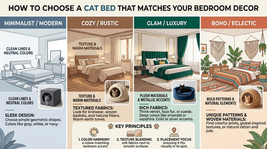 How to Choose a Cat Bed That Actually Matches Your Bedroom Decor