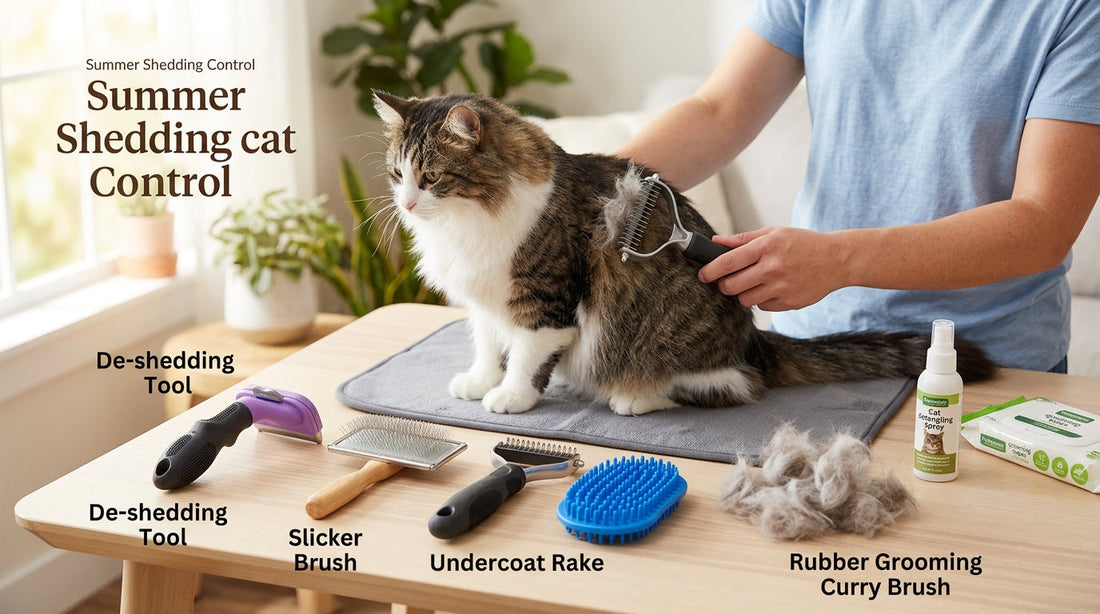 Summer Shedding Control: Essential Brushes for Heavy Undercoats