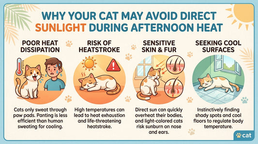 Why Your Cat May Avoid Direct Sunlight During Afternoon Heat