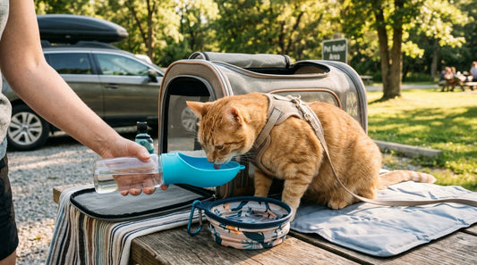 The Best Portable Water Solutions for Summer Cat Travel