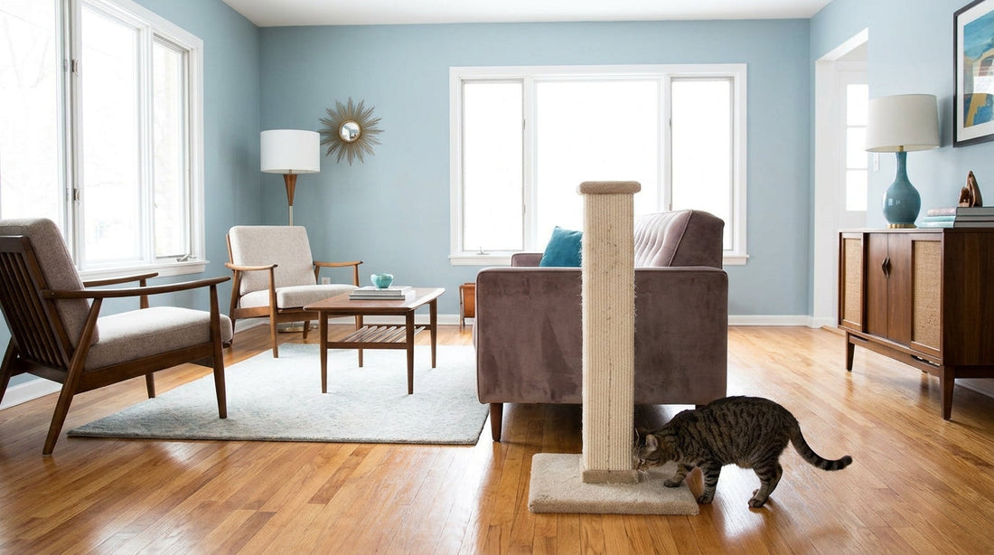 How to Choose a Cat Scratcher That Doubles as Home Decor