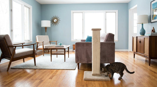 How to Choose a Cat Scratcher That Doubles as Home Decor