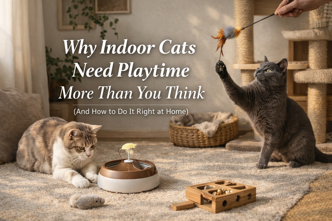 Why Indoor Cats Need Playtime More Than You Think