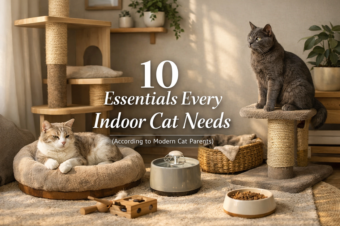 10 Essentials Every Indoor Cat Needs