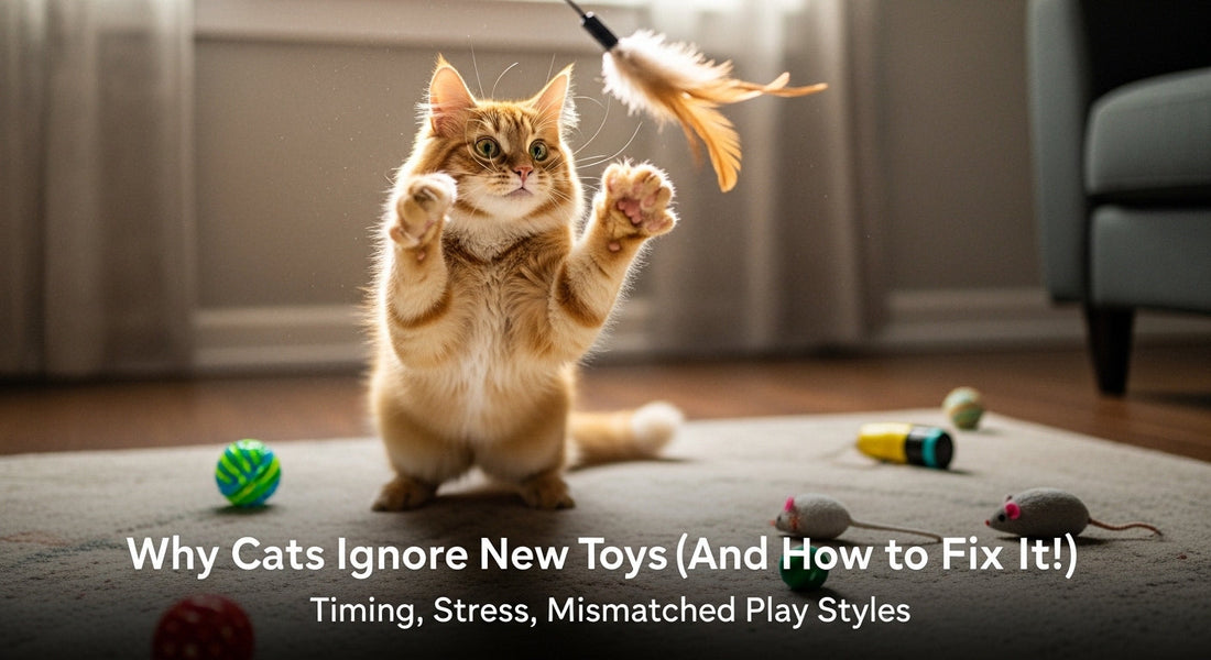 Why Your Cat Ignores New Toys (And How to Fix It)