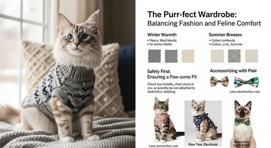 Seasonal Cat Apparel: How to Keep Your Cat Comfortable and Stylish