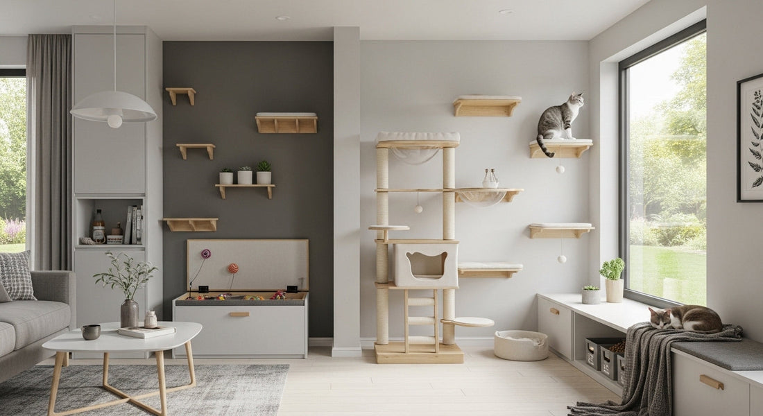 How to Create a Cat-Friendly Home Without Clutter