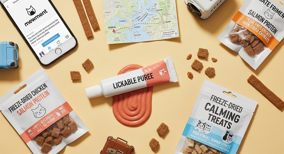 Travel-Safe Snacks: The Best Treats for Road Trips With Cats