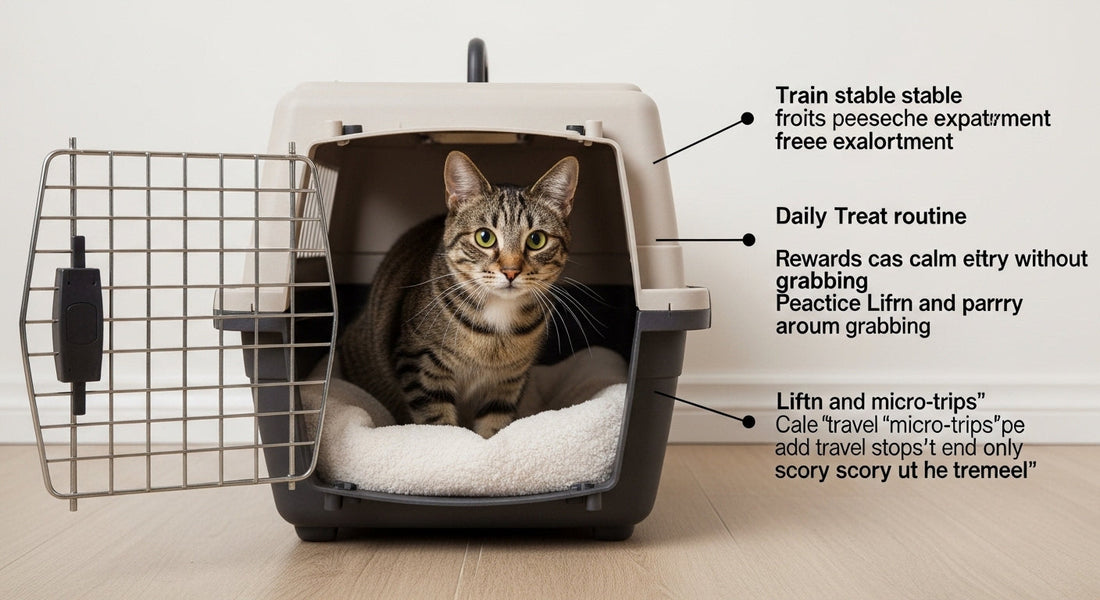 Carriers Without Chaos: How to Train Your Cat to Like the Carrier