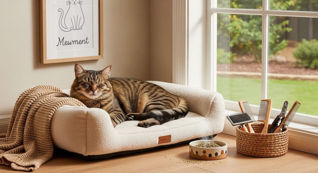 How to Set Up a "Cat Spa" Corner for Ultimate Relaxation
