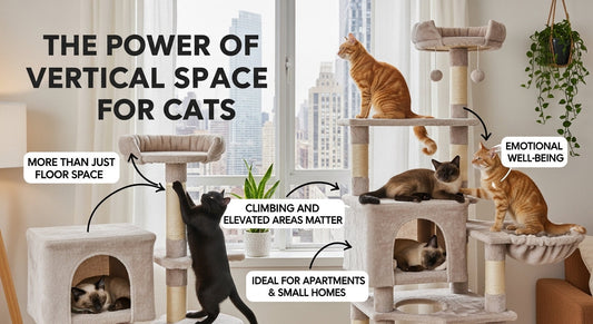Why Vertical Space Matters More Than Floor Space for Cats