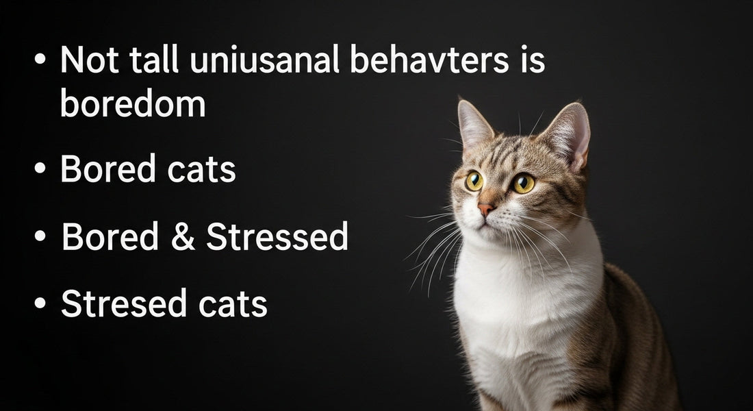 The Difference Between Bored Cats and Stressed Cats