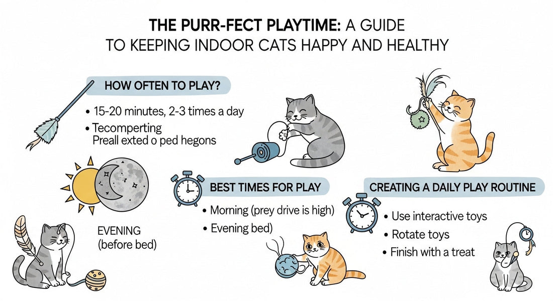 How Often Should You Play With Your Indoor Cat?