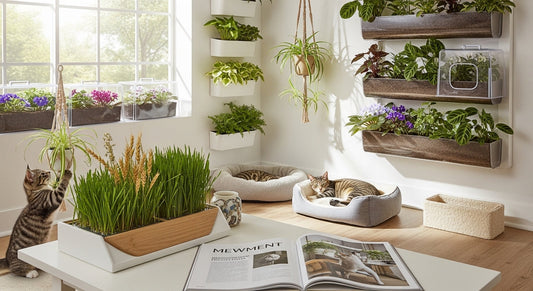 How to Create a "Cat-Safe" Indoor Garden with Non-Toxic Plants