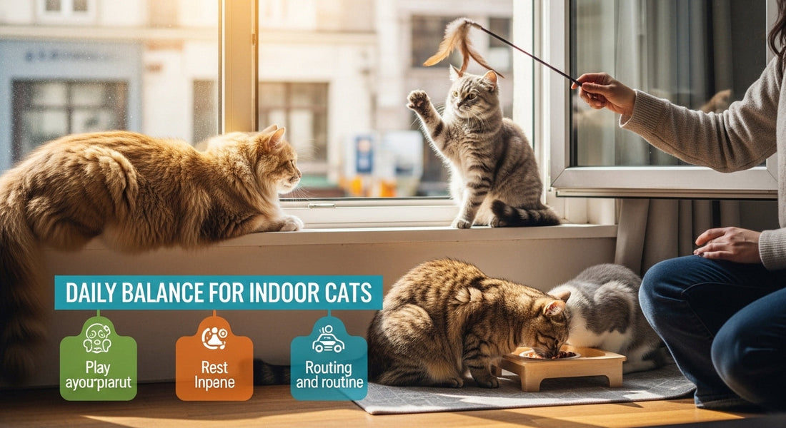 How to Balance Play, Rest, and Routine for Indoor Cats