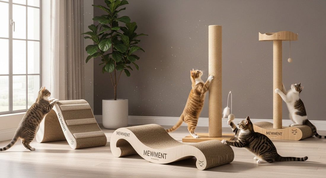 How to Choose the Right Scratching Material: Sisal, Carpet, or Wood?