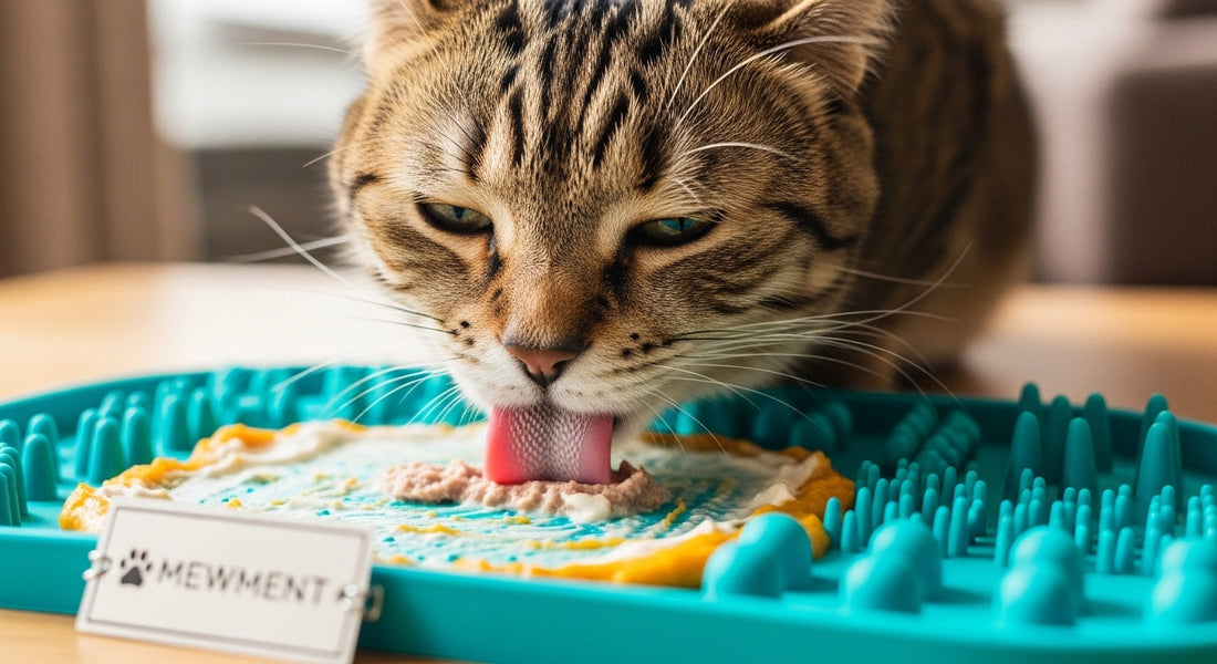 The Benefits of Licking Mats for Anxious or Fast-Eating Cats