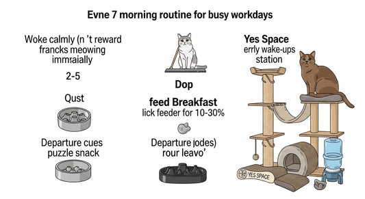 How to Create a Calm Morning Routine for Cats (Even on Busy Workdays)