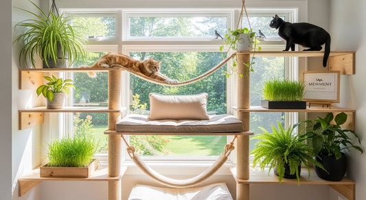 How to Build a "Catio" Vibe Indoors: Bringing the Outdoors In Safely