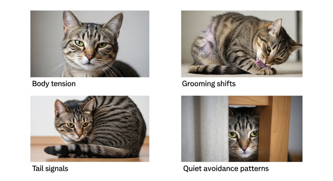 Understanding Subtle Stress Signals in Indoor Cats