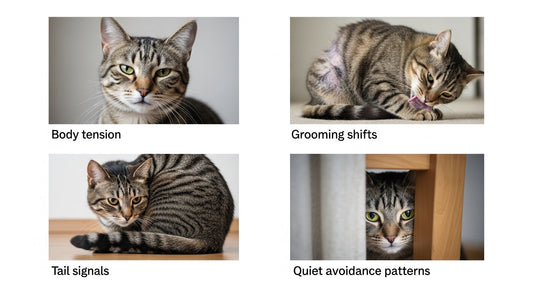 Understanding Subtle Stress Signals in Indoor Cats