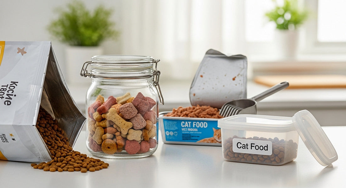 How to Store Cat Food and Treats to Keep Them Fresh and Nutritious