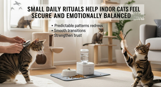 Why Indoor Cats Thrive on Small, Predictable Rituals