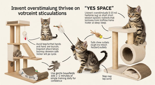 Kittens Indoors: Setting Healthy Habits Early Without Overstimulation