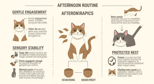 How to Create a Calm Afternoon Routine for Indoor Cats