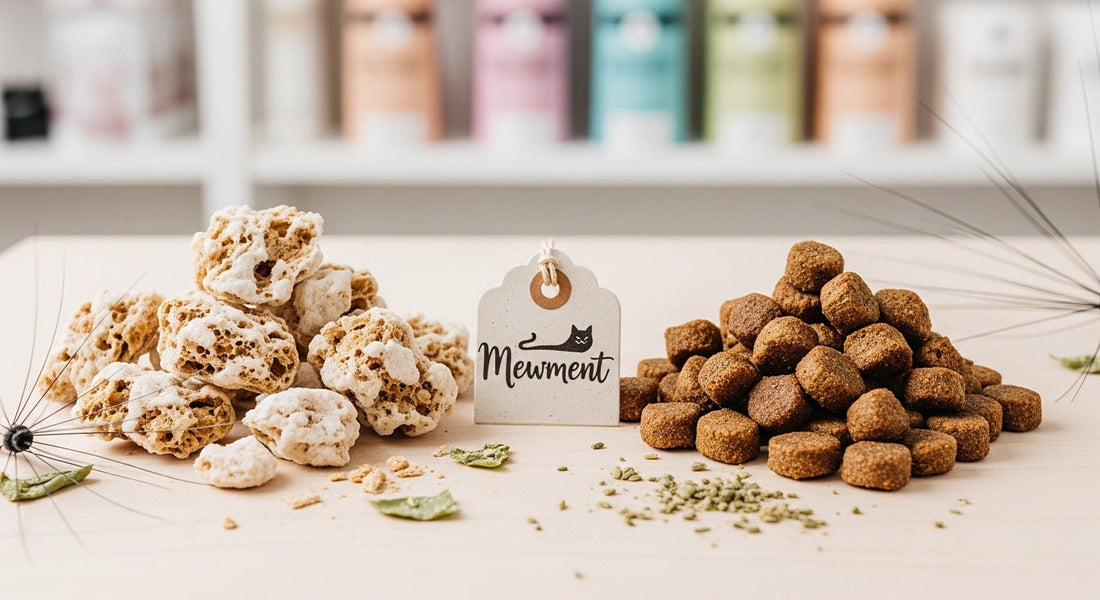 Freeze-Dried vs. Crunchy Cat Treats: Which Is Better for Your Cat?