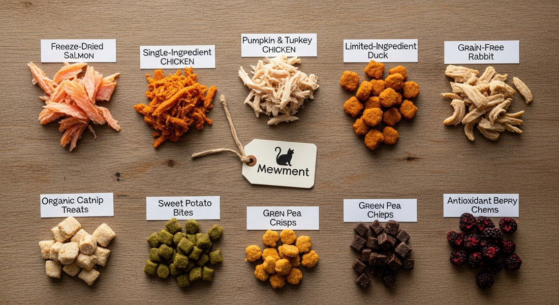 10 Best Organic Cat Treats for Sensitive Stomachs