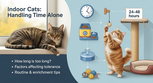 How Long Should Indoor Cats Be Left Alone?