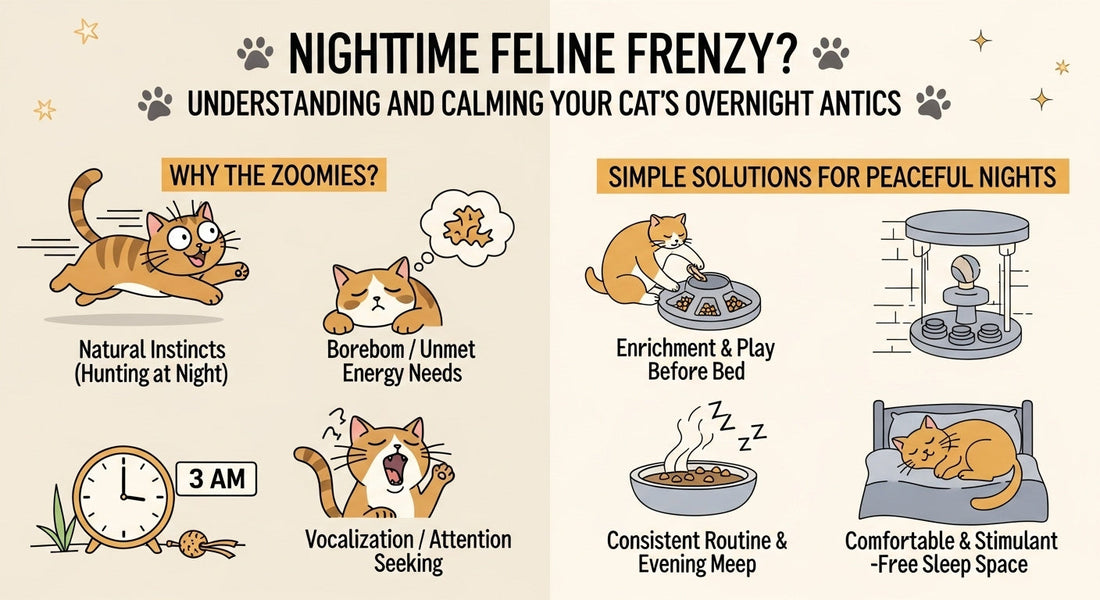 Why Your Cat Acts Crazy at Night (And What It Really Means)