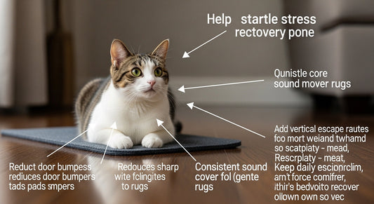 Noise & Cats: How to Reduce Startle Stress in Apartments