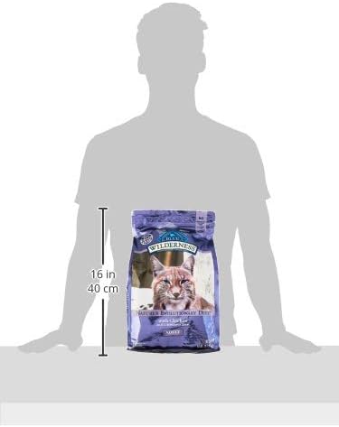 Blue Buffalo Wilderness Nature's Evolutionary Diet High-Protein, Grain-Free Natural Dry Food for Adult Cats, Chicken, 6-lb. Bag