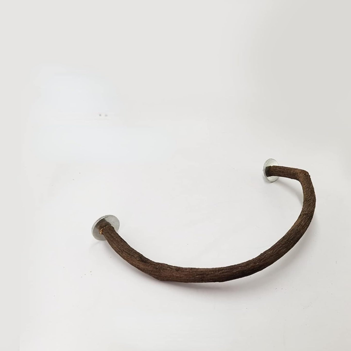 Parrot Perch Stand Bird Cage Stand Pole Natural Wild Grape Stick Grinding Paw Cage Accessories for Parakeet Cockatiels Budgies Conure Lovebirds Platform (U-Shaped)