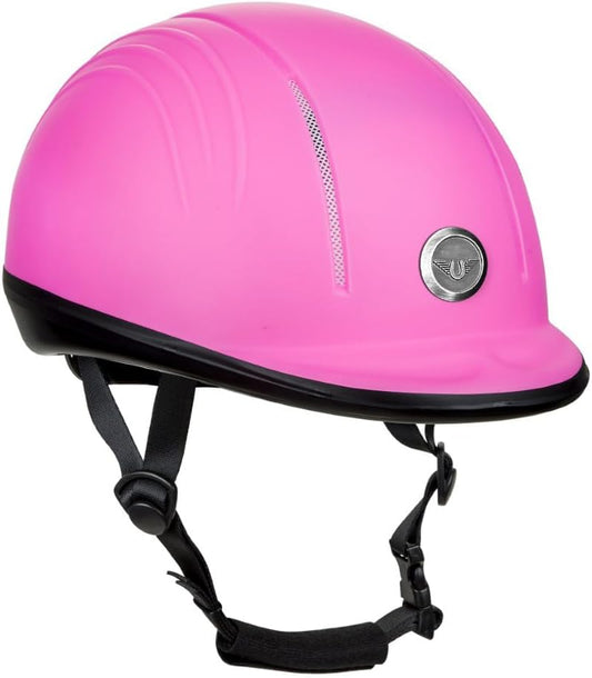 TuffRider Starter Basic Horse Riding Helmet | Comfortable Protective Equestrian Head Gear - SEI Certified