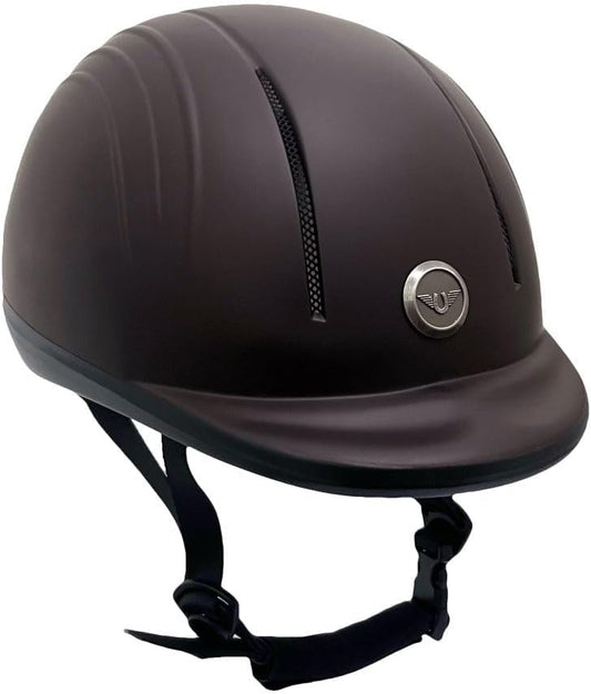 TuffRider Starter Basic Horse Riding Helmet | Comfortable Protective Equestrian Head Gear - SEI Certified